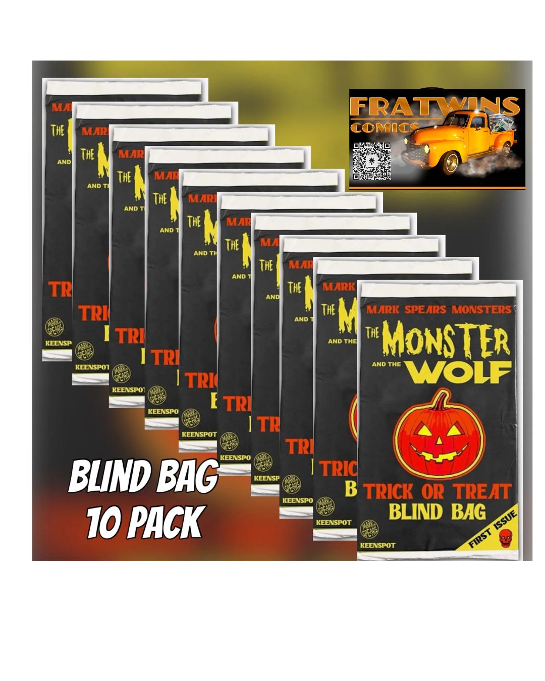 * Pre-sale * Mark Spears The Monster and the Wolf Blind Bag x 10 Pack