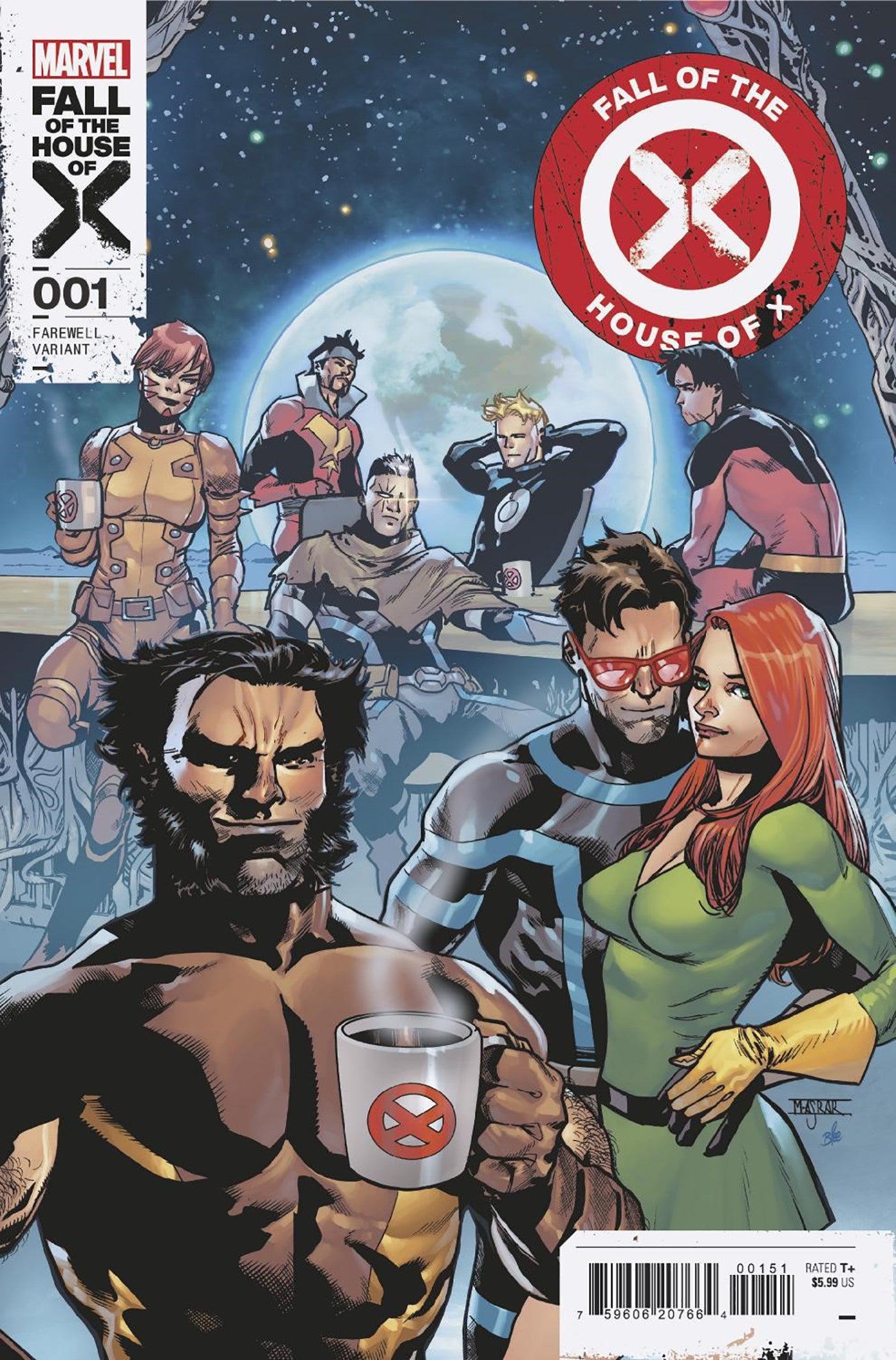 Fall of the House of X # 1 Farewell Krakoa Variant