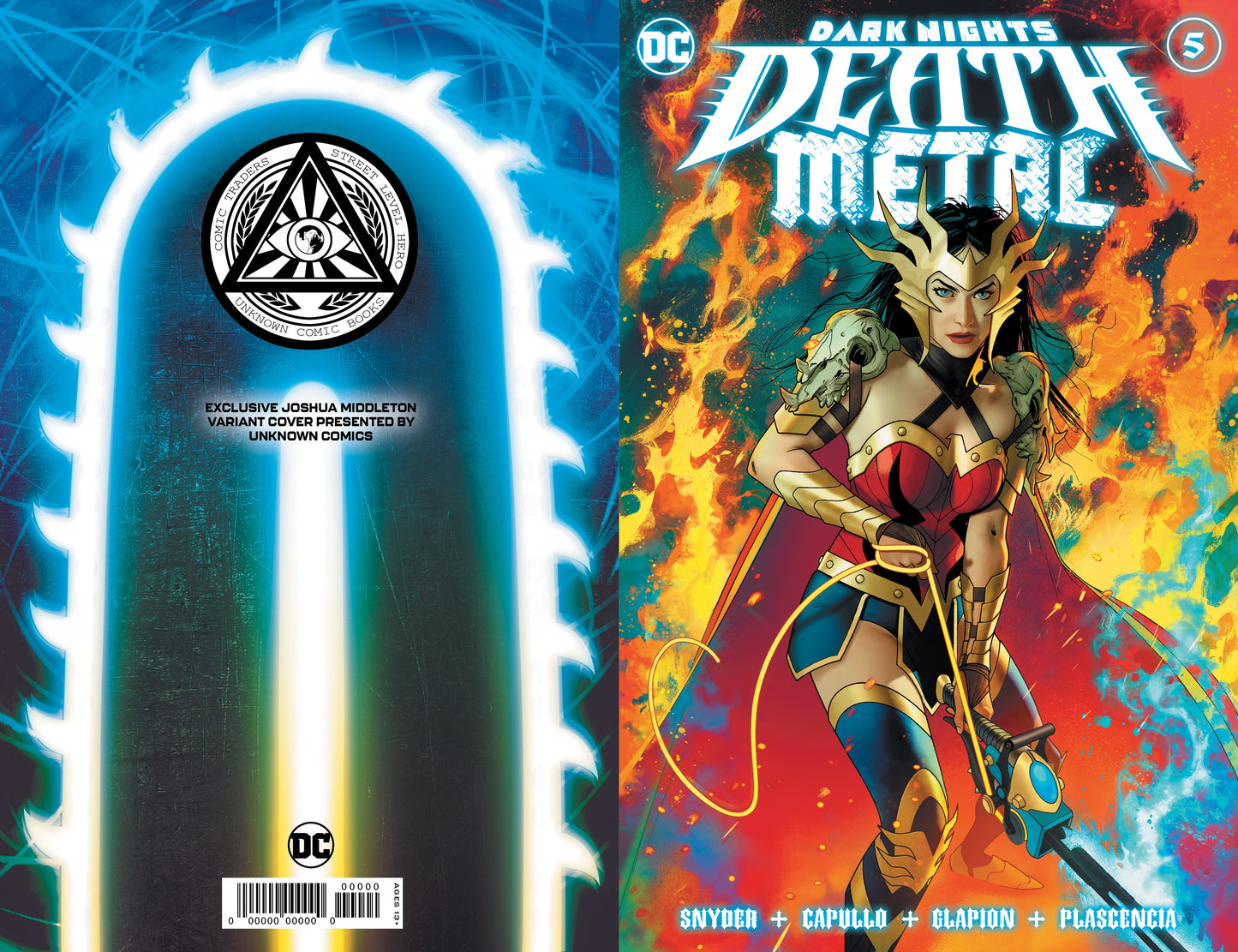 DARK NIGHTS DEATH METAL #5 (OF 7) UNKNOWN COMICS JOSHUA MIDDLETON EXCLUSIVE VAR (11/17/2020)