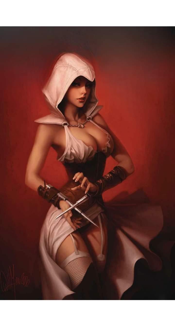 Exclusive Assasin's Creed Visionaries virgin cover