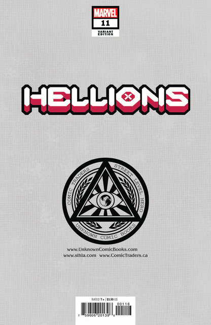 HELLIONS #11 UNKNOWN COMICS GERALD PAREL EXCLUSIVE VAR (05/05/2021)