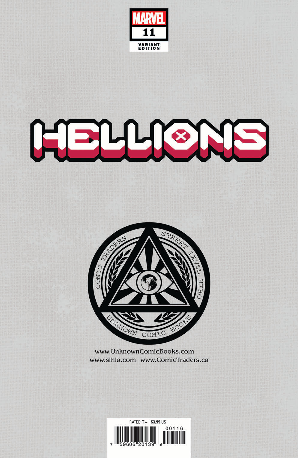 HELLIONS #11 UNKNOWN COMICS GERALD PAREL EXCLUSIVE VIRGIN VAR (05/05/2021)